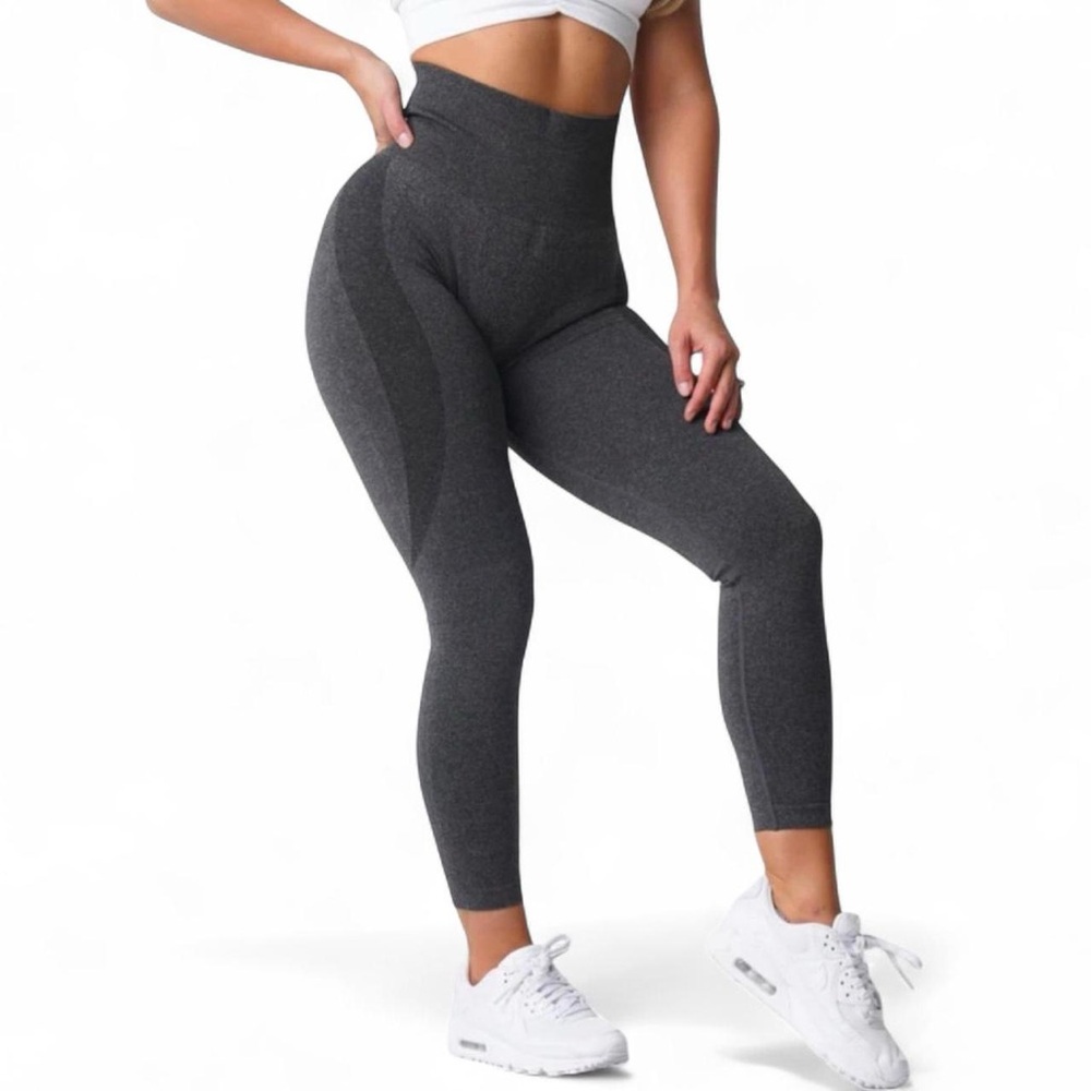 NVGTN Grey Contour Seamless Leggings SZ M